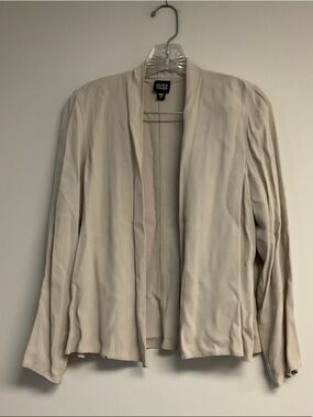 Eileen Fisher Open-Front Jacket in Cream